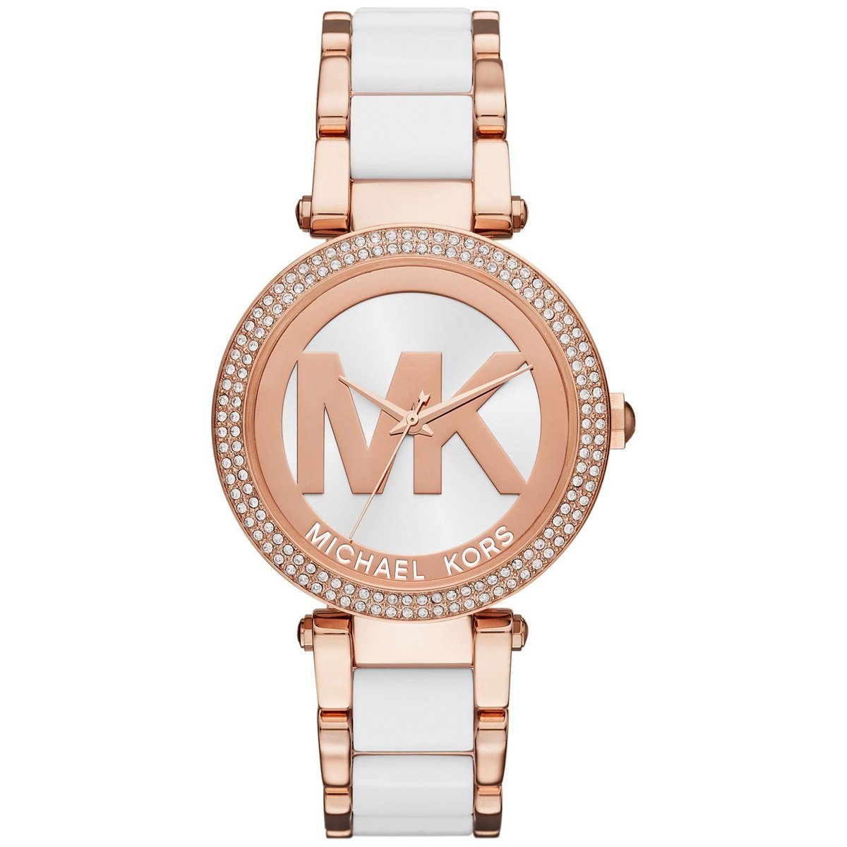 Michael Kors Elegant Rose Gold and White Watch Michael Kors Women main image 2