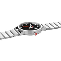 Analogue Watch - Mondaine Classic Unisex Black Watch A660.30314.16SBW