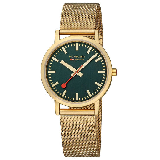 Mondaine Classic Unisex Gold Watch A660.30314.60SBM