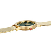Analogue Watch - Mondaine Classic Unisex Gold Watch A660.30314.60SBM