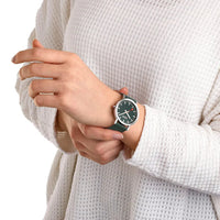 Analogue Watch - Mondaine Classic Unisex Green Watch A660.30314.60SBF
