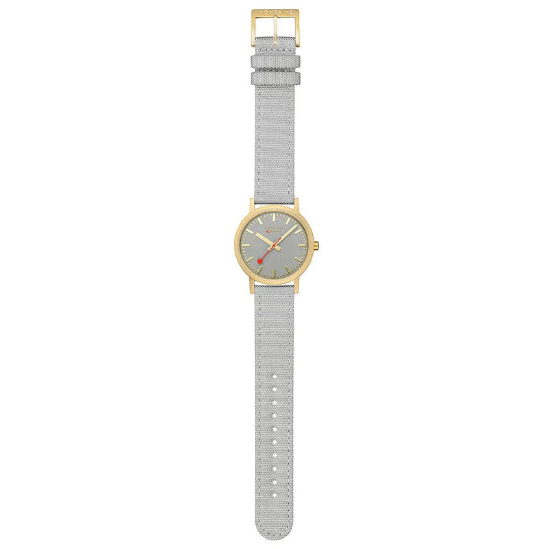 Analogue Watch - Mondaine Classic Unisex Grey Watch A660.30314.80SBU