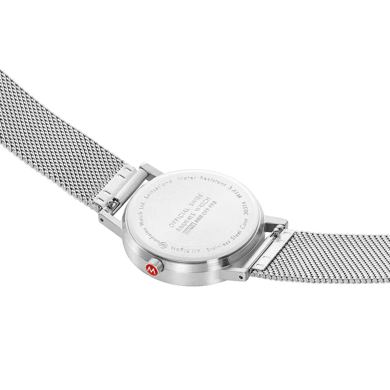 Analogue Watch - Mondaine Classic Unisex Silver Watch A660.30314.40SBJ