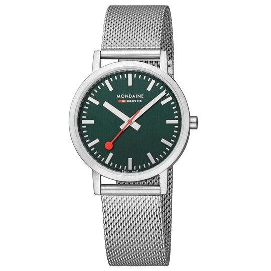 Mondaine Classic Unisex Silver Watch A660.30314.60SBJ