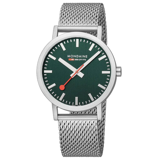 Mondaine Classic Unisex Silver Watch A660.30360.60SBJ