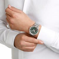 Analogue Watch - Mondaine Classic Unisex Silver Watch A660.30360.60SBJ