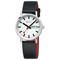 Analogue Watch - Mondaine Classic Unisex White Watch A667.30314.11SBBV