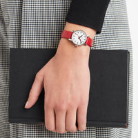 Analogue Watch - Mondaine Evo2 Ladies White Watch MSE.26110.LC