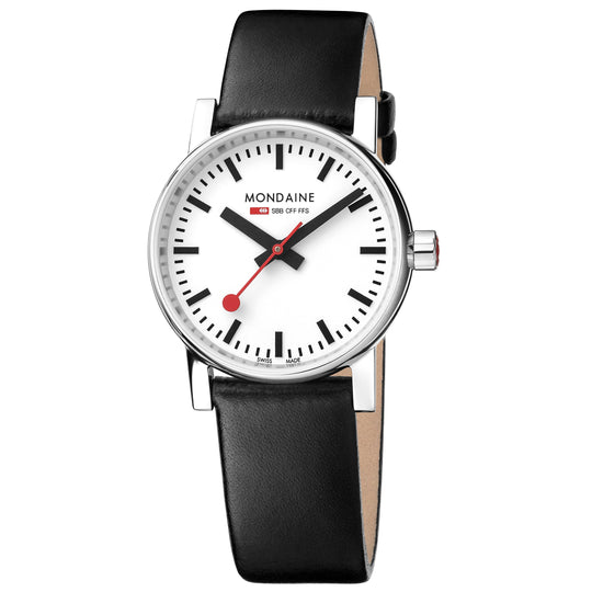 Mondaine Evo2 Ladies White Watch MSE.30110.LBV