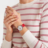 Analogue Watch - Mondaine Evo2 Ladies White Watch MSE.35110.LC