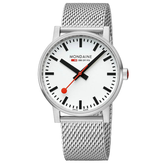 Mondaine Evo2 Men's White Watch MSE.43110.SJ