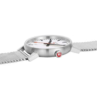 Analogue Watch - Mondaine Evo2 Ladies White Watch MSE.43110.SJ
