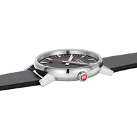 Analogue Watch - Mondaine Evo2 Men's Black Watch MSE.43120.LB