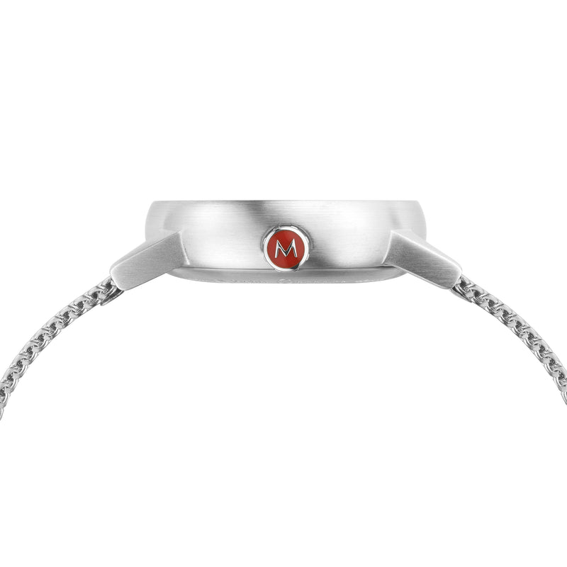 Analogue Watch - Mondaine Evo2 Unisex White Watch MSE.30210.SM