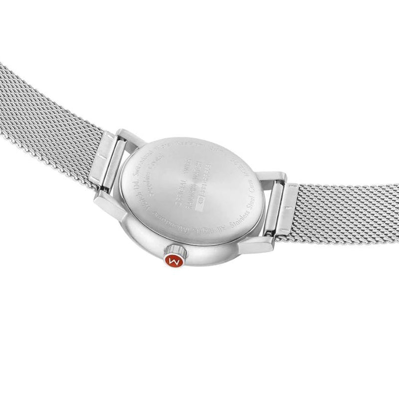 Analogue Watch - Mondaine Evo2 Unisex White Watch MSE.35110.SM