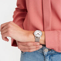 Analogue Watch - Mondaine Evo2 Unisex White Watch MSE.35110.SM