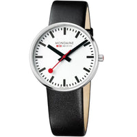 Analogue Watch - Mondaine Giant Unisex White Watch MSX.4211B.LB