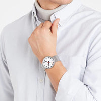 Analogue Watch - Mondaine Giant Unisex White Watch MSX.4211B.SM