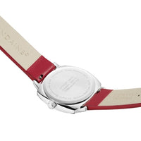 Analogue Watch - Mondaine Petite Cushion Square Ladies Black Watch MSL.31110.LCV