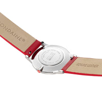 Analogue Watch - Mondaine Simply Elegant Ladies Red Watch A400.30351.11SBP