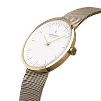 Analogue Watch - Nordgreen Infinity Gold Mesh 32mm Gold Case Watch