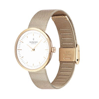 Analogue Watch - Nordgreen Infinity Gold Mesh 32mm Gold Case Watch