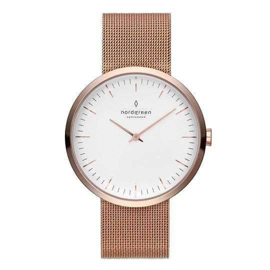 Nordgreen Infinity Rose Gold Mesh 32mm Rose Gold Watch