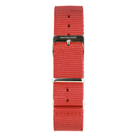 Analogue Watch - Nordgreen Native  Bright Red Nylon 36mm Silver Case Watch