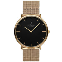 Analogue Watch - Nordgreen Native Gold Mesh 32mm Gold Case Watch