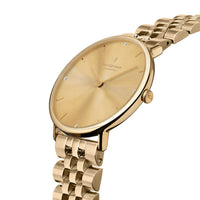 Analogue Watch - Nordgreen Native Gold Stainless Steel 28mm Gold Case Watch