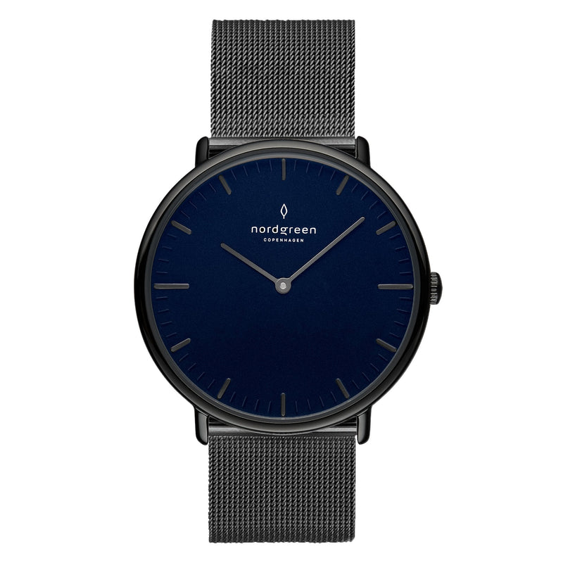 Analogue Watch - Nordgreen Native Gun Metal Mesh 36mm Gun Metal Case Watch