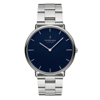 Analogue Watch - Nordgreen Native Silver Stainless Steel 40mm Silver Case Watch