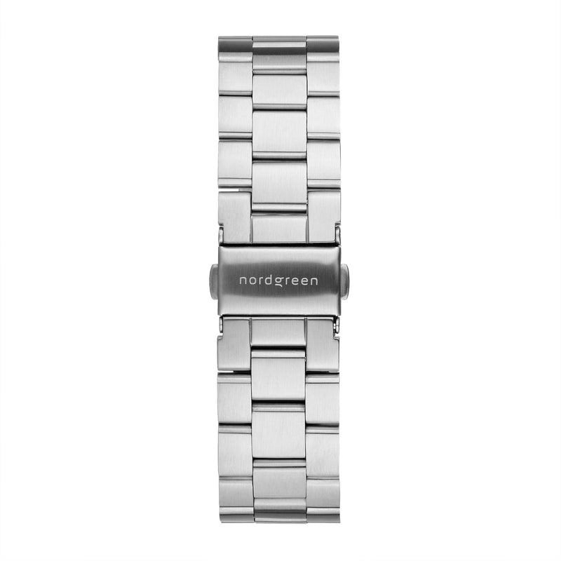 Analogue Watch - Nordgreen Native Silver Stainless Steel 40mm Silver Case Watch