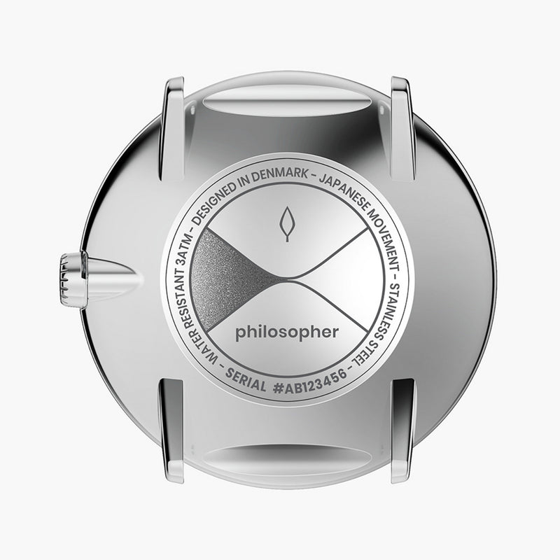 Analogue Watch - Nordgreen Philosopher 5-Link Strap 36mm Bright Yellow Watch