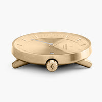 Analogue Watch - Nordgreen Philosopher 5-Link Strap 36mm Gold Brushed Metal Dial