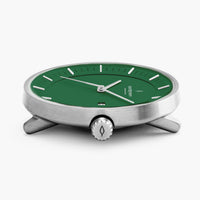 Analogue Watch - Nordgreen Philosopher 5-Link Strap 36mm Green Dial Watch