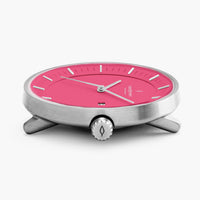 Analogue Watch - Nordgreen Philosopher 5-Link Strap 36mm Pink Dial Watch