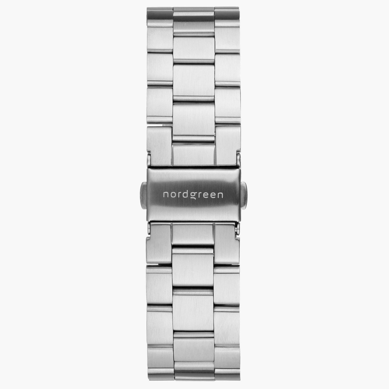 Analogue Watch - Nordgreen Philosopher 5-Link Strap 36mm Pink Dial Watch