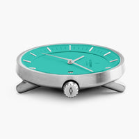 Analogue Watch - Nordgreen Philosopher 5-Link Strap 36mm Turquoise Dial Watch