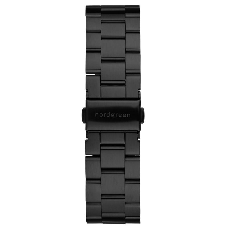 Analogue Watch - Nordgreen Pioneer Black Stainless Steel 42mm Black Case Watch