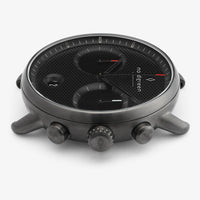 Analogue Watch - Nordgreen Pioneer Gun Metal Stainless Steel 42mm Black Case Watch