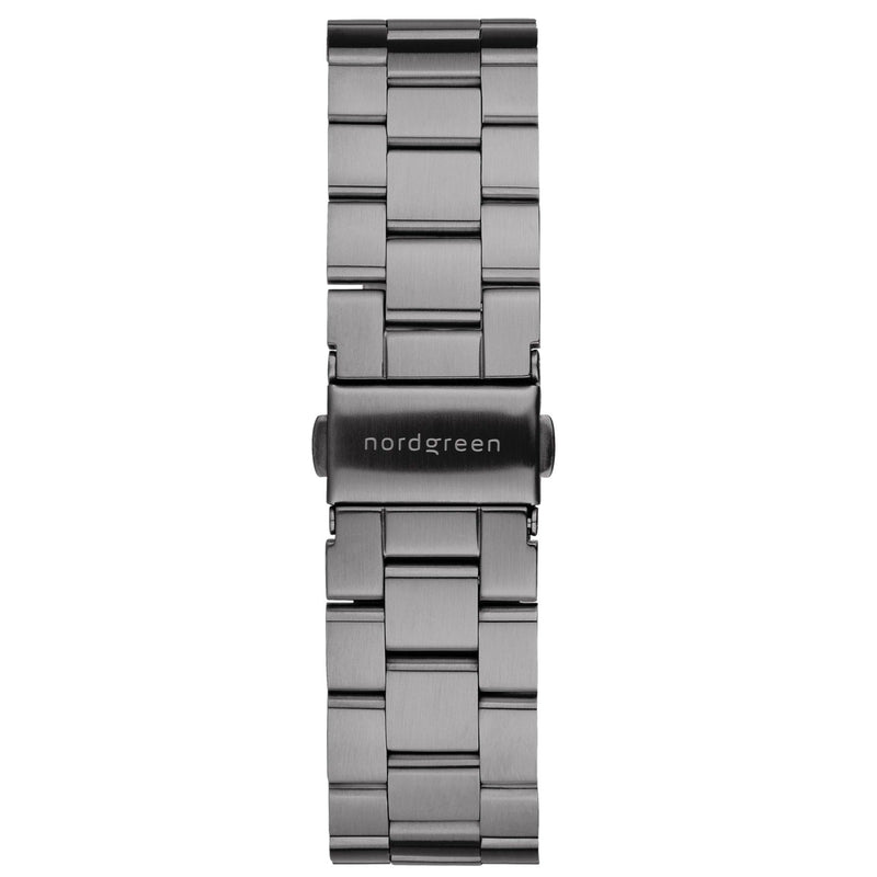 Analogue Watch - Nordgreen Pioneer Gun Metal Stainless Steel 42mm Gun Metal Case Watch