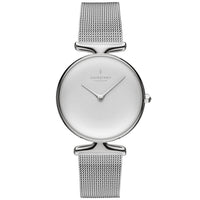 Analogue Watch - Nordgreen Unika Silver Mesh 28mm Silver Case Watch