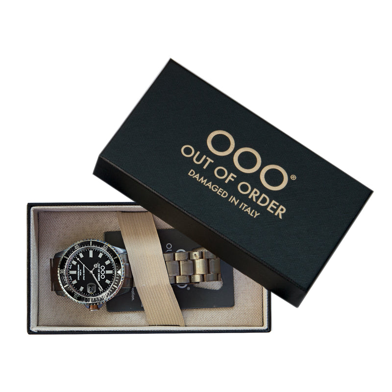 Analogue Watch - Out Of Order Men's Black Casanova Watch OOO.001.18-NE.GR