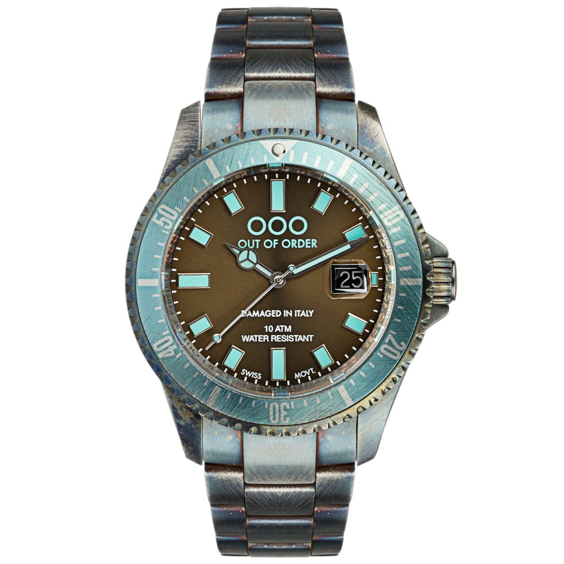 Analogue Watch - Out Of Order Men's Brown Casanova Watch OOO.001.18-TU.MS
