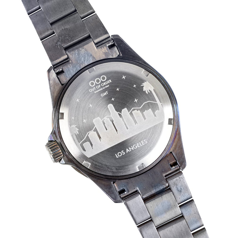 Analogue Watch - Out Of Order Men's Multi-Color GMT Los Angeles Watch OOO.001-19.LA