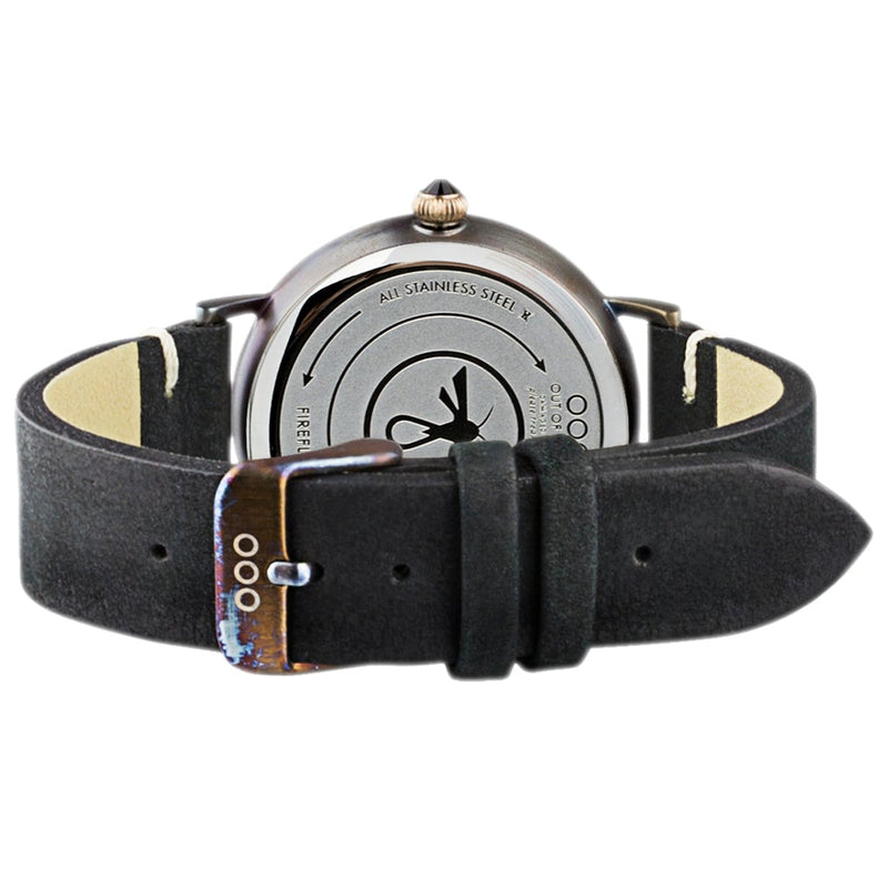 Analogue Watch - Out Of Order Women's Black Firefly 36 Watch OOO.001-7.NE