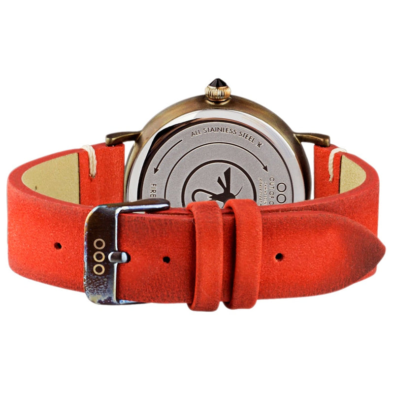 Analogue Watch - Out Of Order Women's Red Firefly 36 Watch OOO.001-7.RS