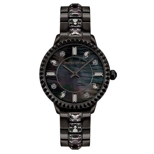 Analogue Watch - Police Black Mopion Watch 16036BSU/30M