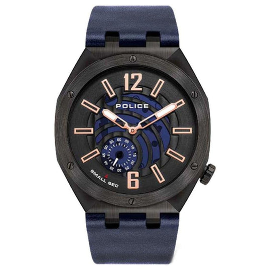 Police Blue Gobustan Watch 16010JSU/03